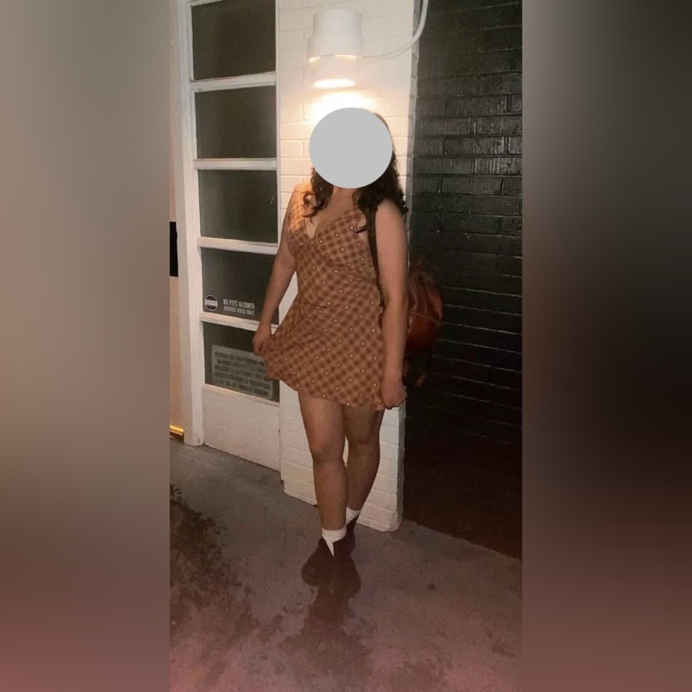 Wild Fable Brown Mini Dress